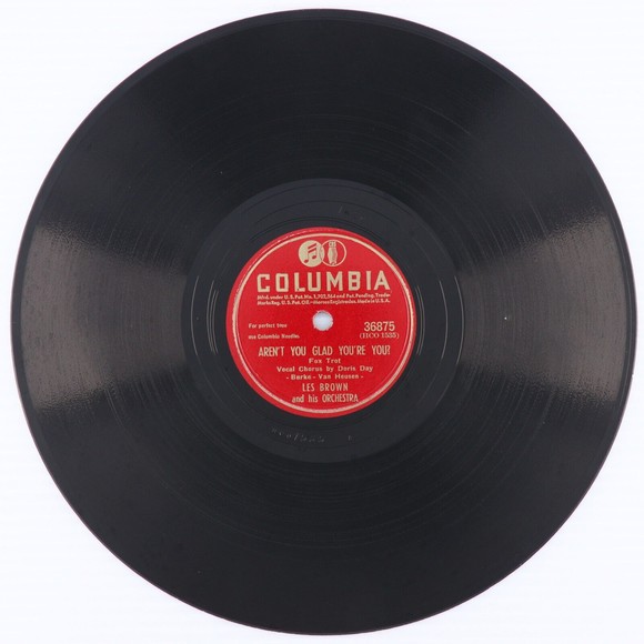 Les Brown - Last Time I Saw You / Aren't You Glad 1945 10" 78 rpm Record 36875 - Picture 4 of 16